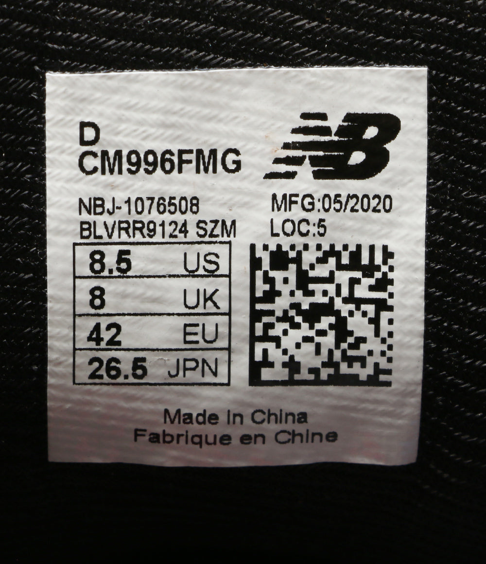 ニューバランス スニーカー FRANCK MULLER CM996FMG メンズ SIZE 26.5cm new balance
