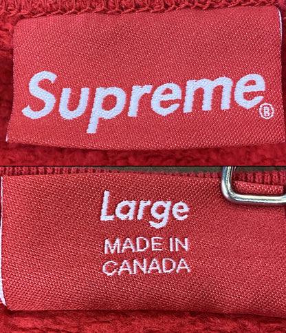 シュプリーム スウェット Cutout Logo Crewneck Red メンズ SIZE L Supreme
