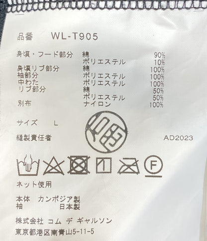 アイジュンヤワタナベマン 袖キルティング プルオーバーパーカー 23AW メンズ SIZE L eye JUNYA WATANABE MAN