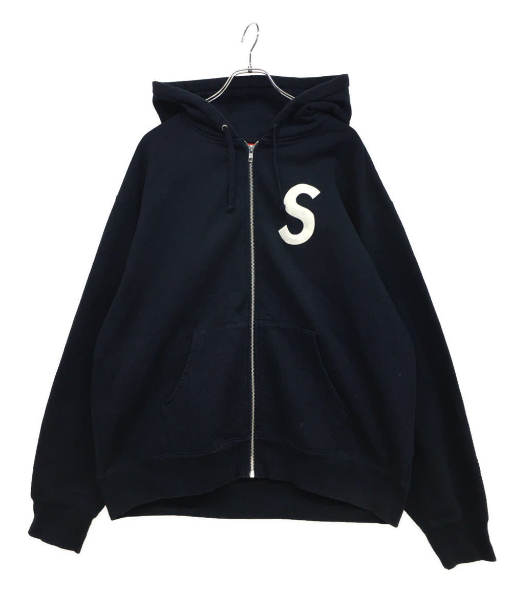 シュプリーム パーカー S logo Zip Up Hooded Sweatshirt メンズ SIZE L Supreme