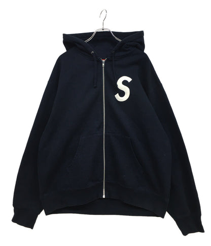 シュプリーム パーカー S logo Zip Up Hooded Sweatshirt メンズ SIZE L Supreme