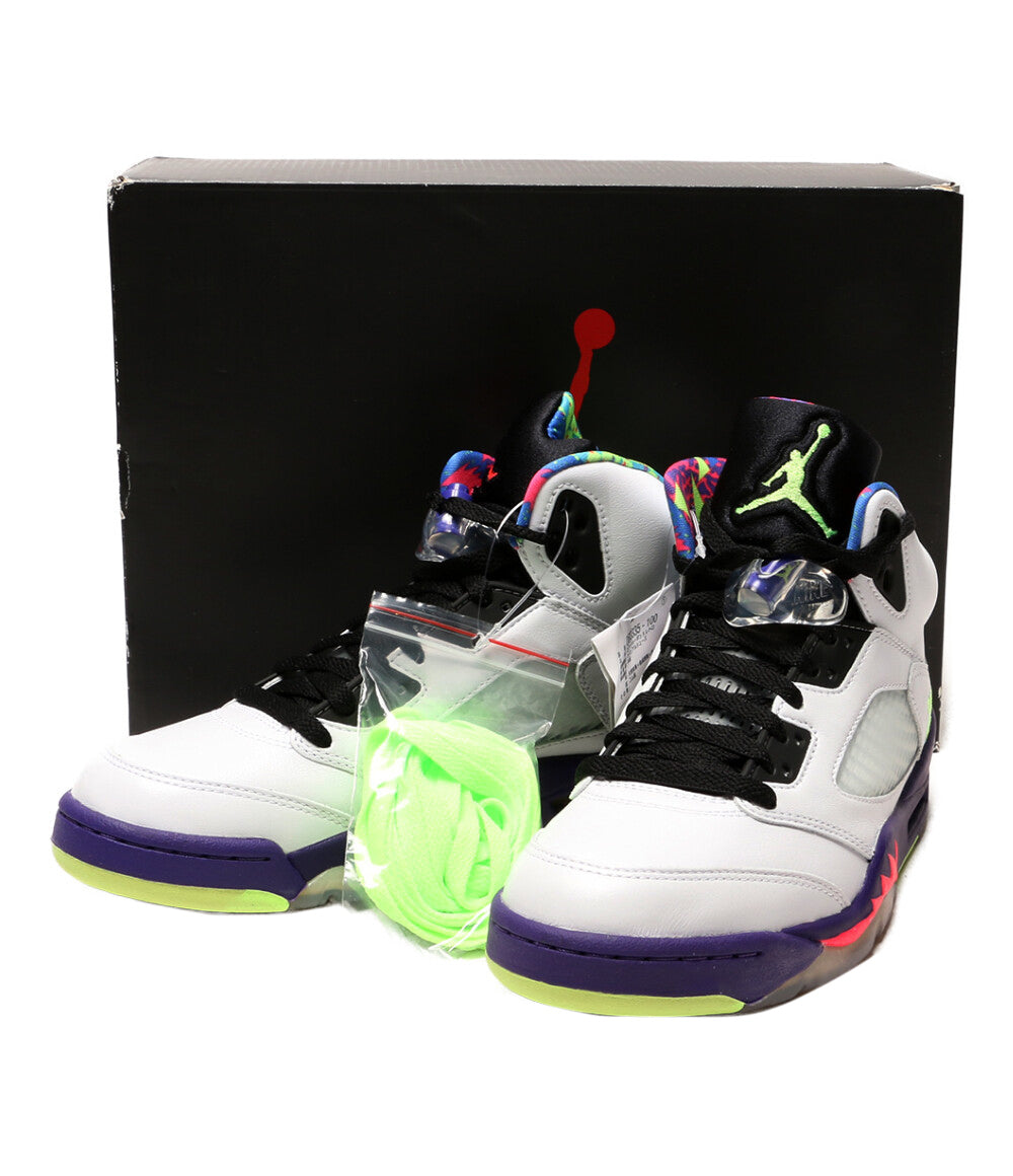 ナイキ 美品 スニーカー エアジョーダン 5 レトロ ベルエア 2020 DB3335-100 メンズ SIZE 25cm NIKE