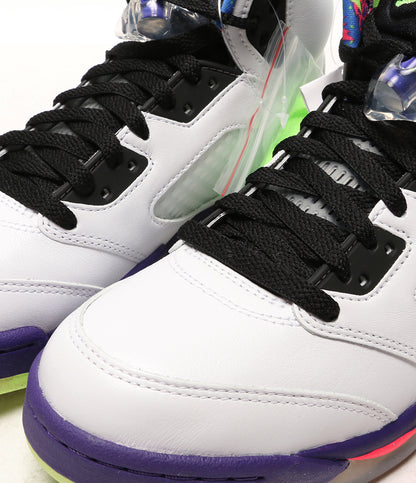 ナイキ 美品 スニーカー エアジョーダン 5 レトロ ベルエア 2020 DB3335-100 メンズ SIZE 25cm NIKE