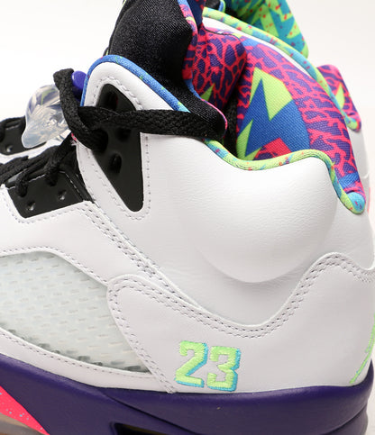 ナイキ 美品 スニーカー エアジョーダン 5 レトロ ベルエア 2020 DB3335-100 メンズ SIZE 25cm NIKE