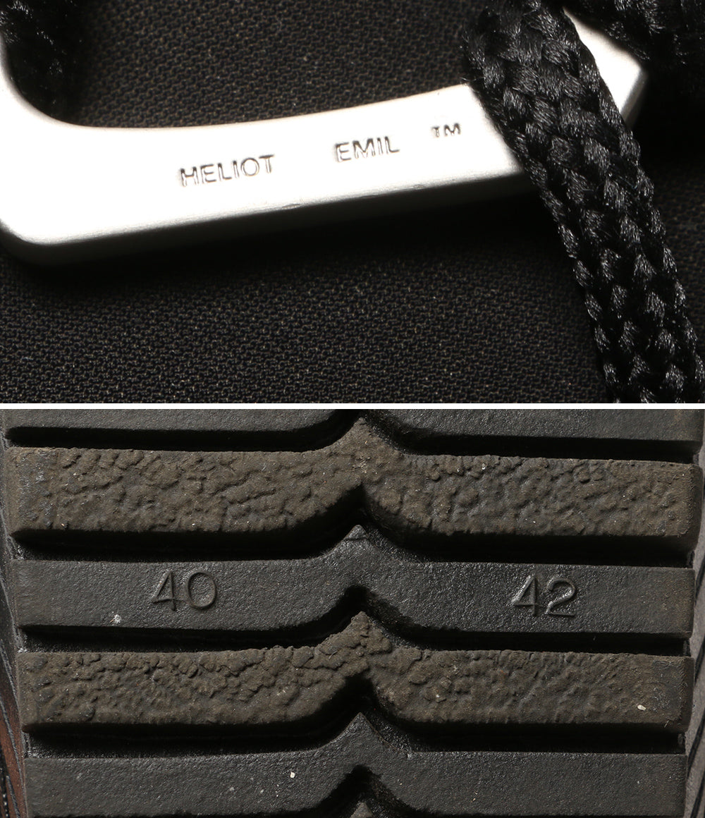 美品 ヘリオットエミル ブーツ スニーカーミュール PROTEOMIC MULE メンズ SIZE 40-42 HELIOT EMIL