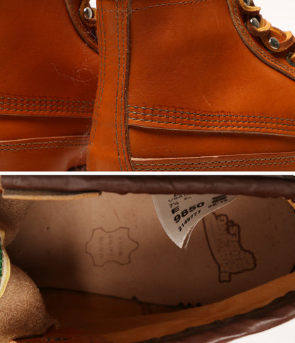 レッドウィング 美品 ブーツ Irish Setter sport Boot 復刻犬タグ 9850 メンズ SIZE 25.5cm RED WING