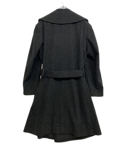 ヨウジヤマモトプールオム 80s 丸ロゴ ウールコート メンズ SIZE M YOHJI YAMAMOTO POUR HOMME