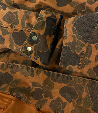 カーハート ダックデトロイトジャケット カモ柄 オレンジ 24FW メンズ SIZE M Carhartt