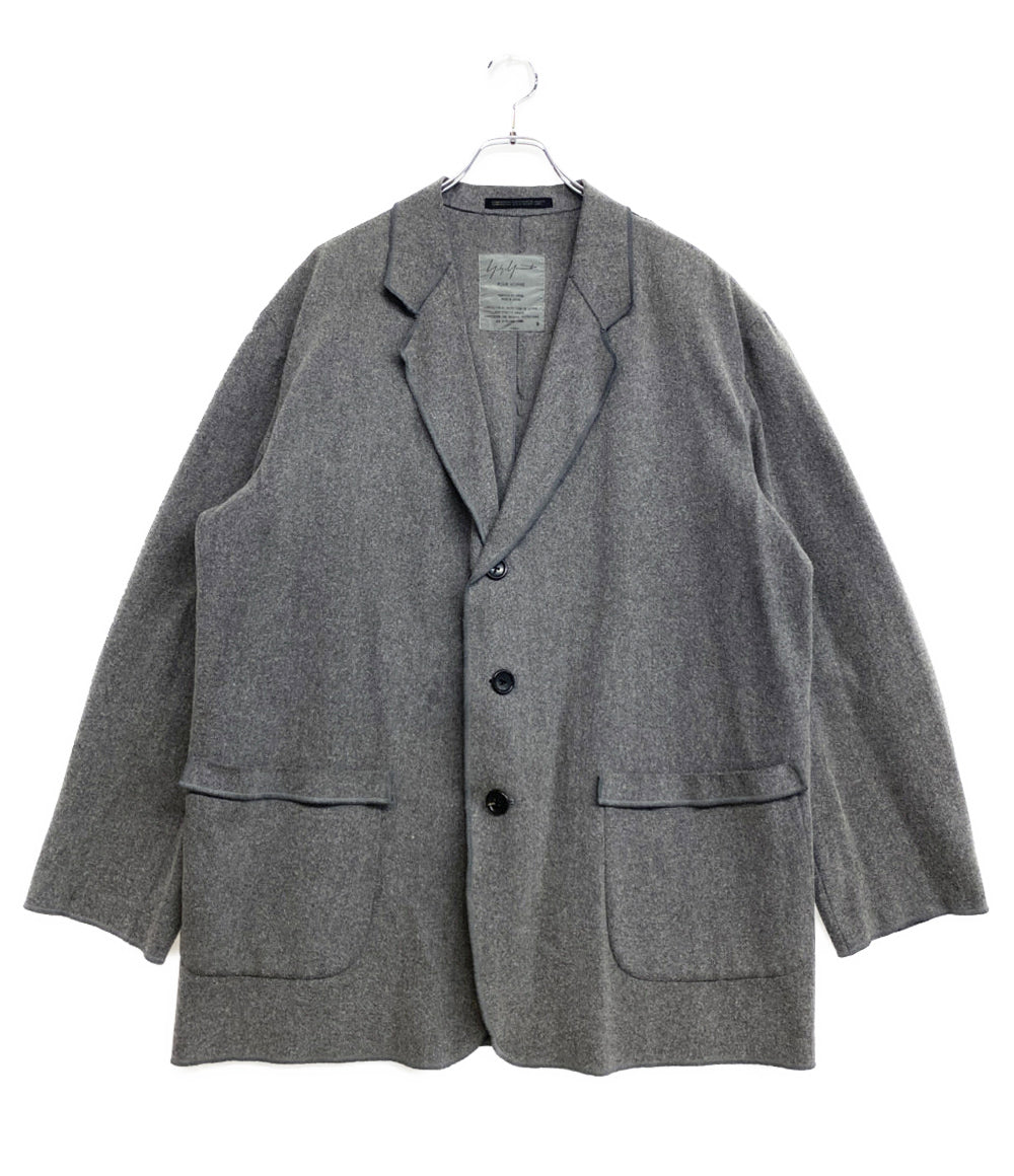 ヨウジヤマモト YOHJI YAMAMOTO ウールジャケット 変形 黒 1 【公式通販】