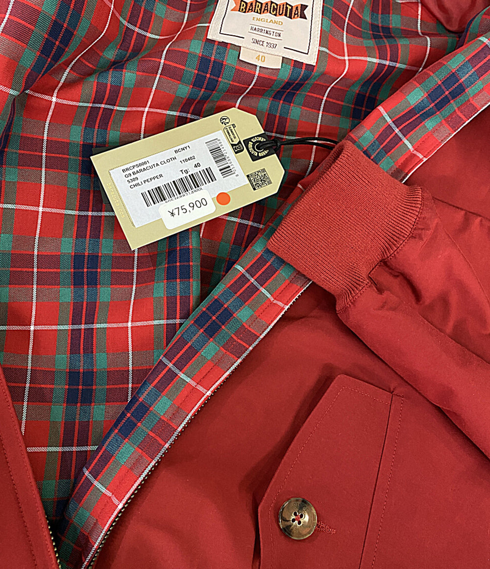 バラクータ 美品 ブルゾン BRCPS0001 G9 メンズ SIZE 40 BARACUTA