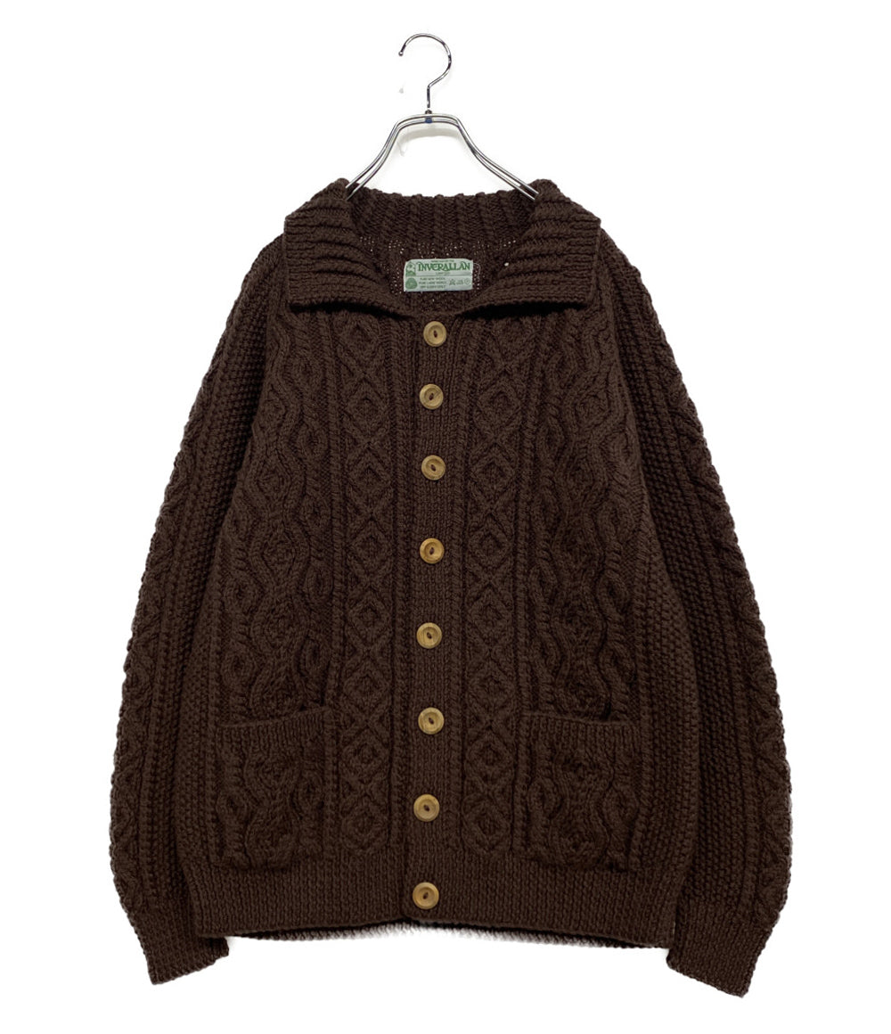 インバーアラン 美品 カーディガン ARAN メンズ SIZE - INVERALLAN