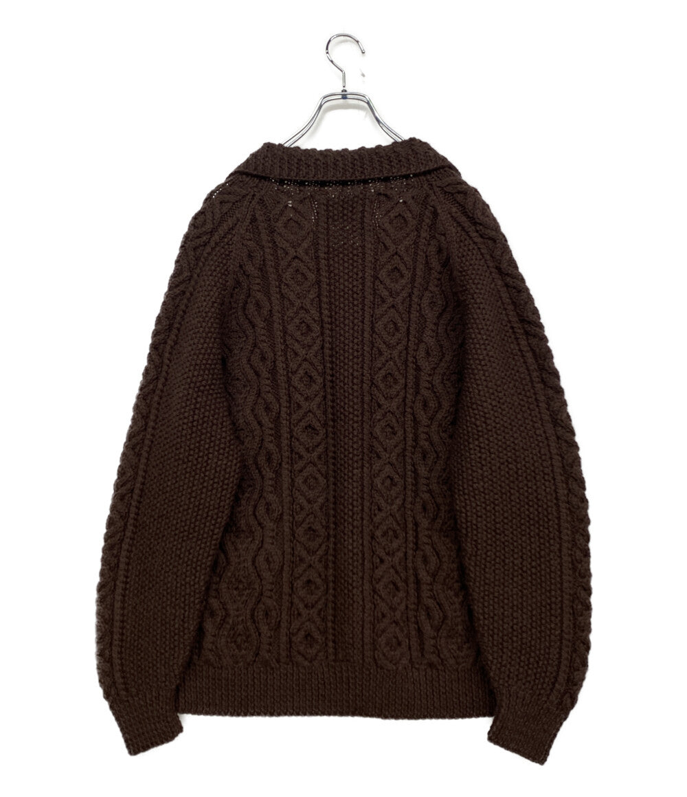 インバーアラン 美品 カーディガン ARAN メンズ SIZE - INVERALLAN