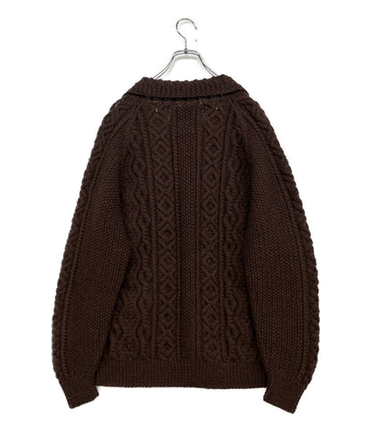 インバーアラン 美品 カーディガン ARAN メンズ SIZE - INVERALLAN