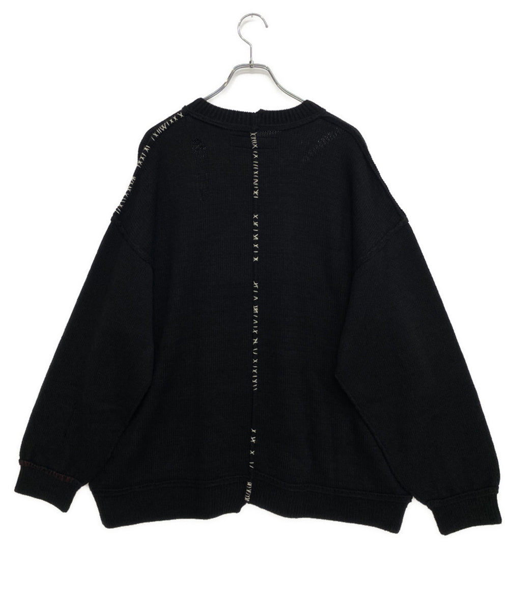 ネイバーフッド ニット SAVAGE CREWNECK SWEATER 24AW メンズ SIZE XL NEIGHBORHOOD