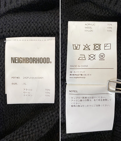 ネイバーフッド ニット SAVAGE CREWNECK SWEATER 24AW メンズ SIZE XL NEIGHBORHOOD