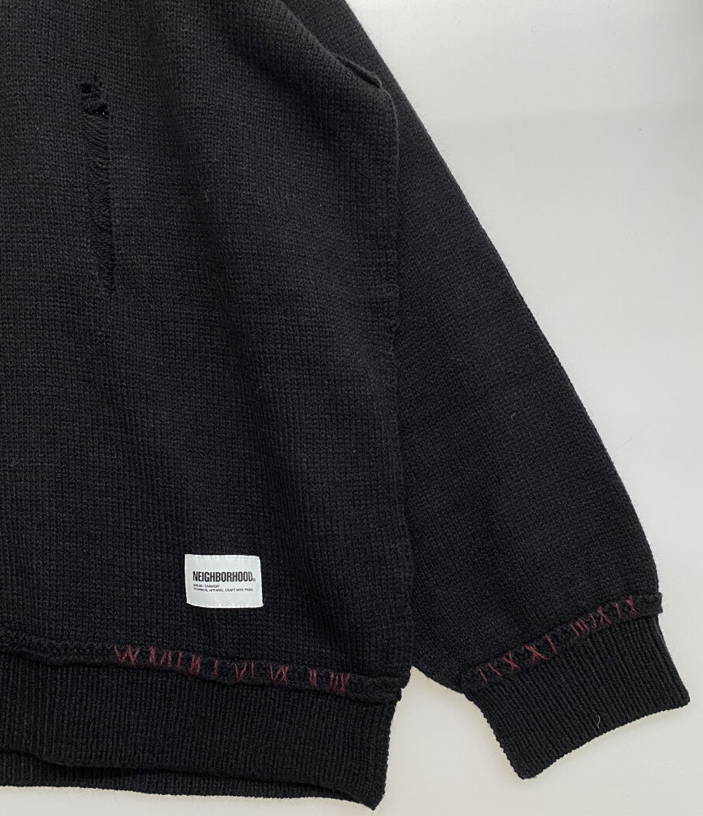 ネイバーフッド ニット SAVAGE CREWNECK SWEATER 24AW メンズ SIZE XL NEIGHBORHOOD