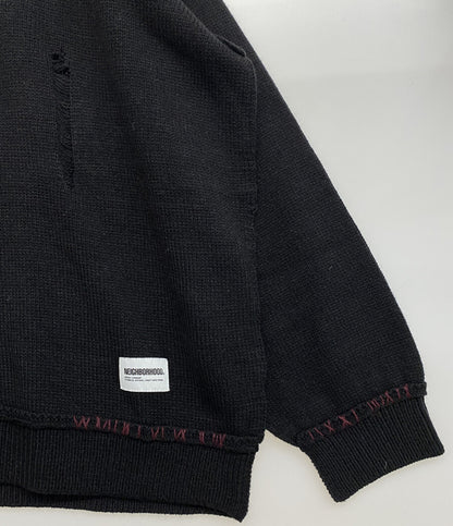 ネイバーフッド ニット SAVAGE CREWNECK SWEATER 24AW メンズ SIZE XL NEIGHBORHOOD