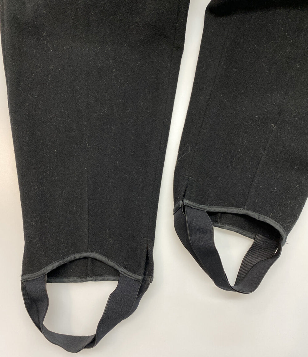 ヨウジヤマモトプールオム 80s 丸ロゴ サスペンダー加工ウールパンツ メンズ SIZE S YOHJI YAMAMOTO POUR HOMME