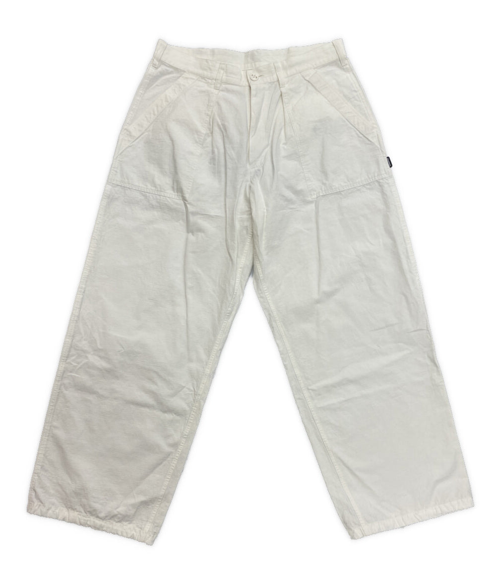 ネイバーフッド パンツ WIDE BAKER PANTS ホワイト 25SS メンズ SIZE L NEIGHBORHOOD
