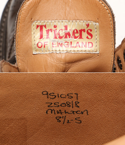 トリッカーズ カントリーブローグブーツ Espresso Burnished メンズ SIZE 8 1/2 TRICKER'S