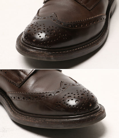 トリッカーズ カントリーブローグブーツ Espresso Burnished メンズ SIZE 8 1/2 TRICKER'S