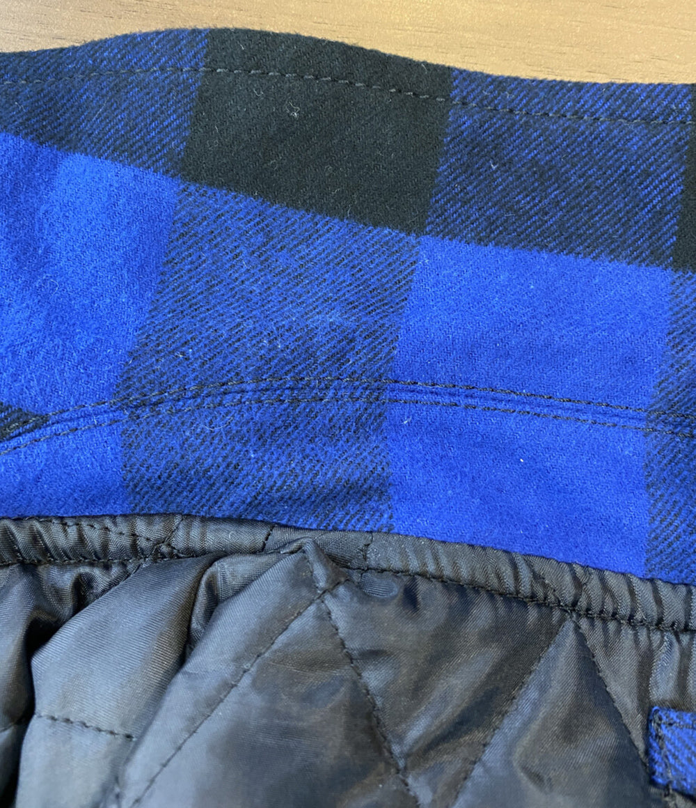 ティーエムティー コーチジャケット バッファローチェック ブルー 24AW メンズ SIZE XL TMT