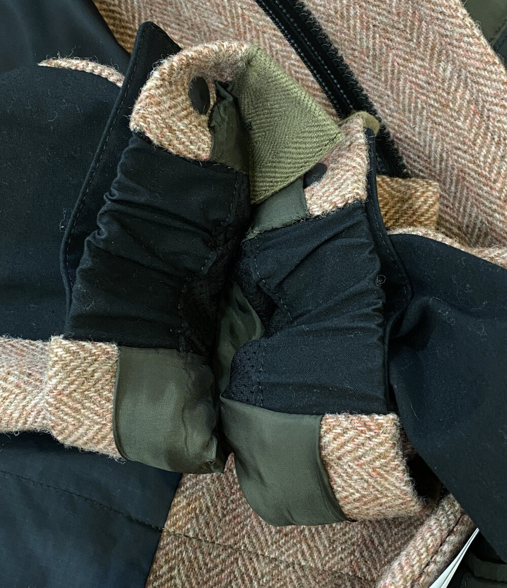 sacai フーディジャケット Herringbone Jacket ピンクブラウン 21-02625M メンズ SIZE 2 サカイ