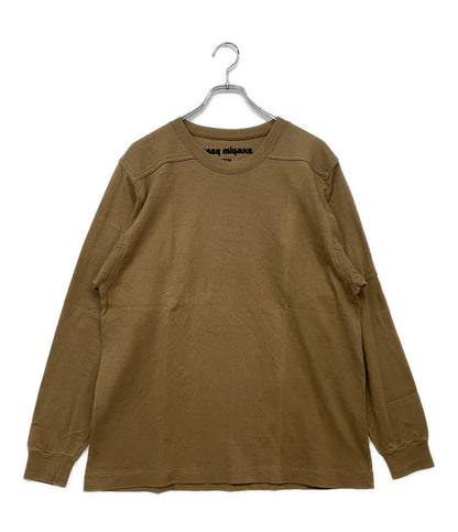 イッセイミヤケ メン 長袖Ｔシャツ フットボールT ベージュ 70s LY13611 メンズ SIZE M ISSEY MIYAKE MEN