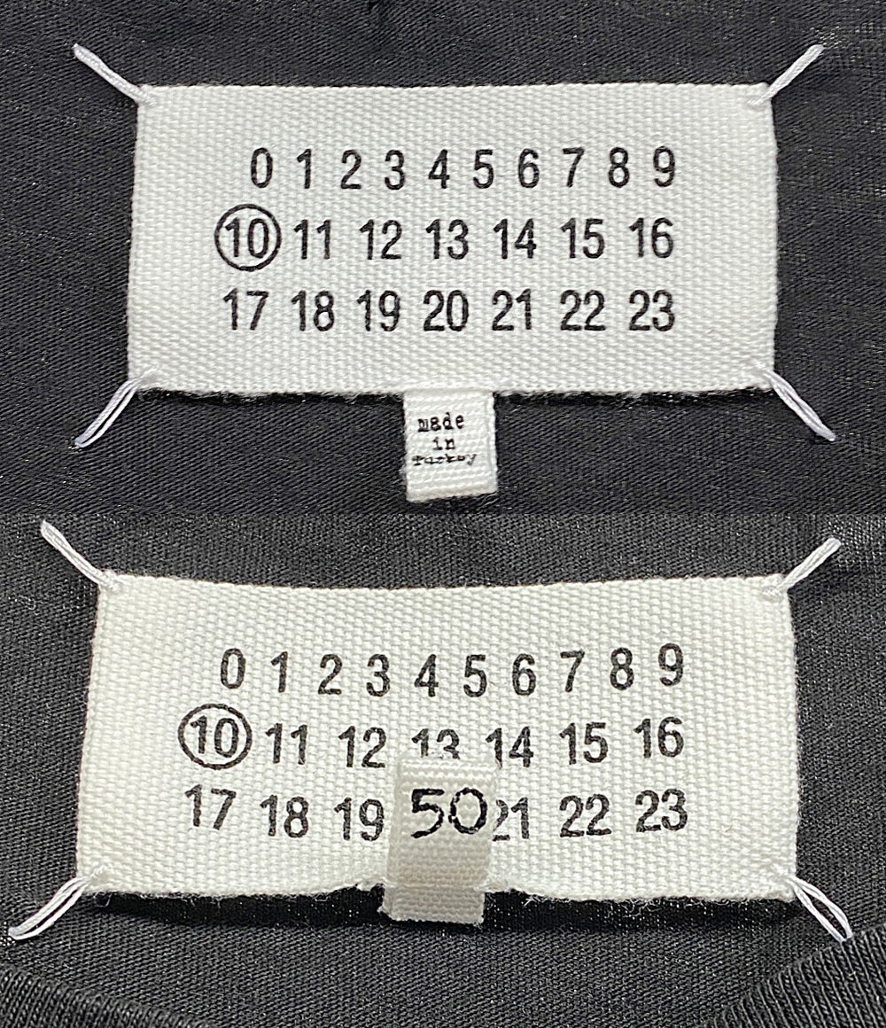 Maison Margiela 半袖Ｔシャツ ブラック 19ss S50GC0539 メンズ SIZE 50 メゾンマルジェラ