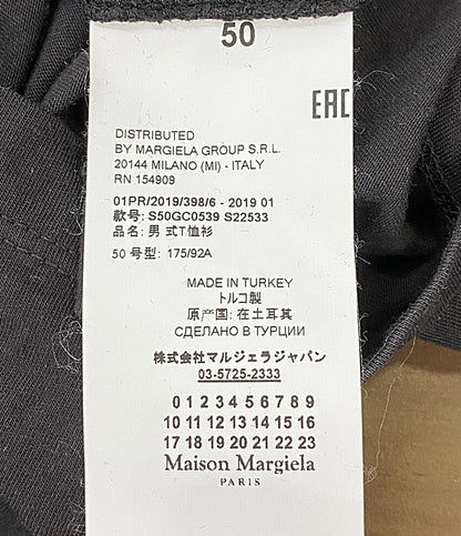 Maison Margiela 半袖Ｔシャツ ブラック 19ss S50GC0539 メンズ SIZE 50 メゾンマルジェラ