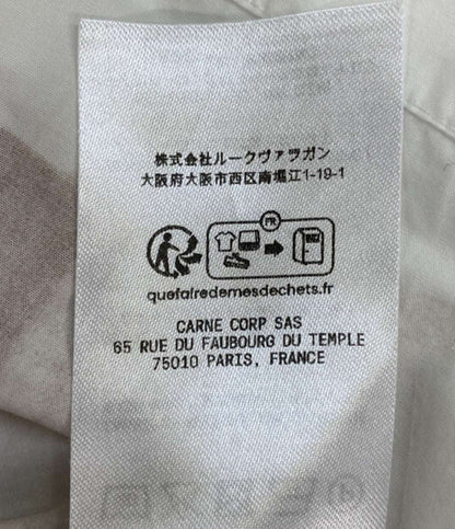 カルネボレンテ 半袖オープンカラーシャツ メンズ SIZE M carne bollente