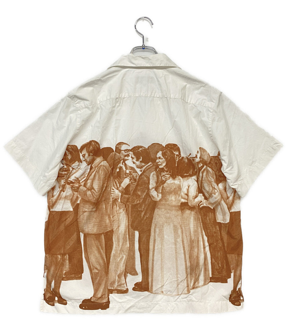 カルネボレンテ 半袖オープンカラーシャツ メンズ SIZE M carne bollente