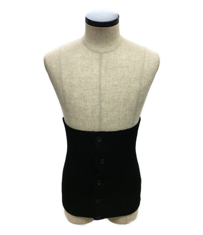 ヨウジヤマモトプールオム ウエストウォーマー 丸ロゴ ブラック 80s メンズ SIZE M YOHJI YAMAMOTO POUR HOMME