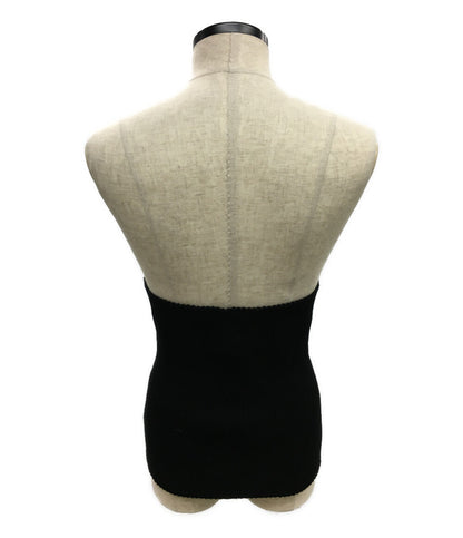 ヨウジヤマモトプールオム ウエストウォーマー 丸ロゴ ブラック 80s メンズ SIZE M YOHJI YAMAMOTO POUR HOMME