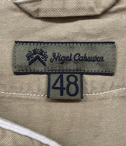 NIGEL CABOURN ベースボールシャツ 8044-00-11003 メンズ SIZE 48 ナイジェルケーボン