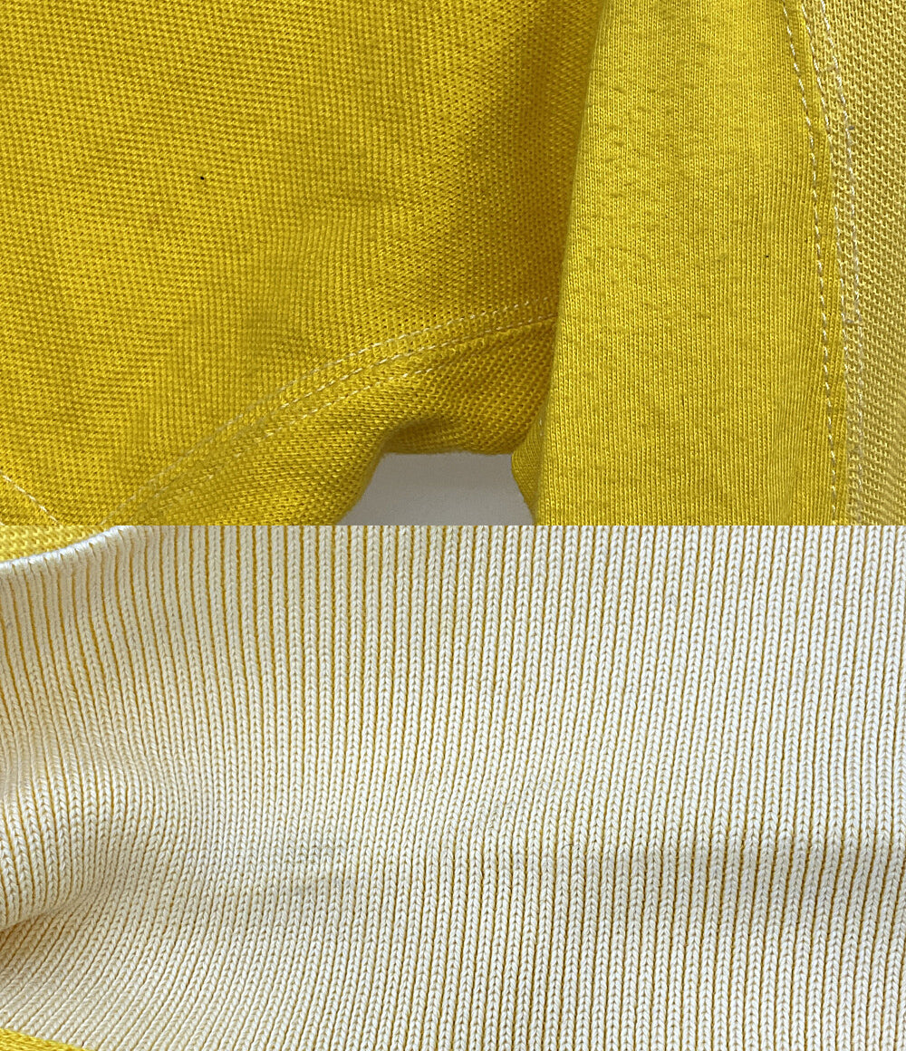 JUNYA WATANABE×BROOKS BROTHERS ブルックスブラザーズ 刺繍切替ポロシャツ WK-T910 メンズ SIZE M ジュンヤワタナベ