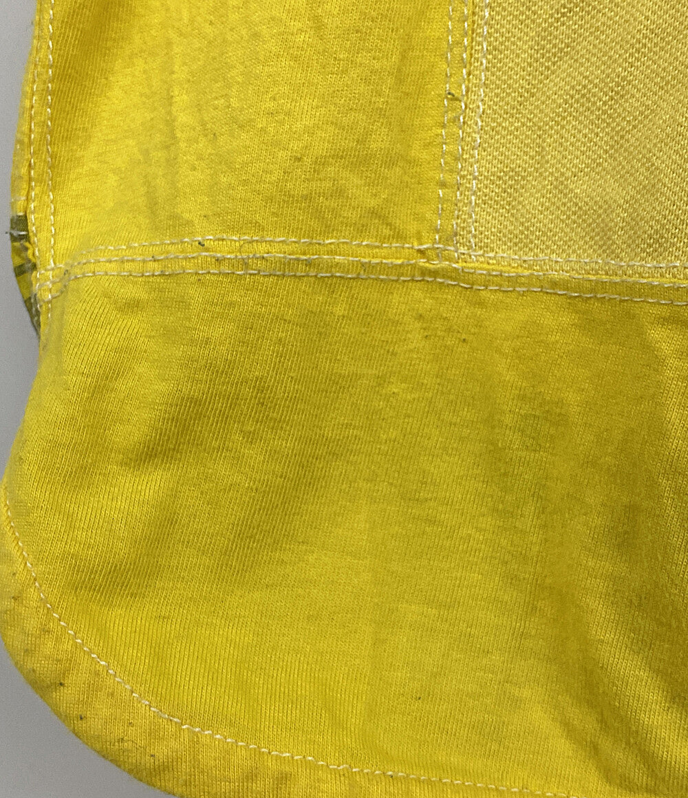 JUNYA WATANABE×BROOKS BROTHERS ブルックスブラザーズ 刺繍切替ポロシャツ WK-T910 メンズ SIZE M ジュンヤワタナベ