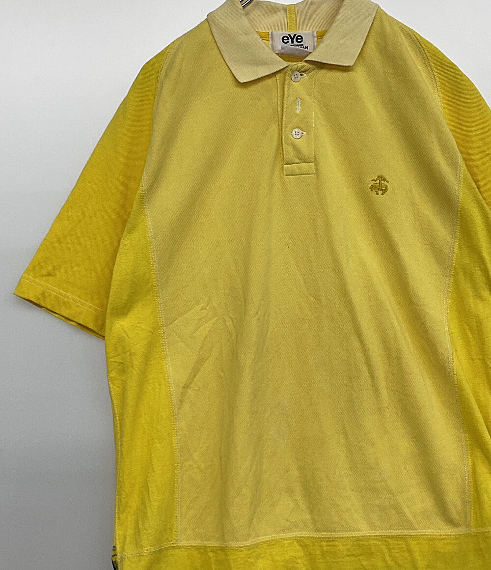 JUNYA WATANABE×BROOKS BROTHERS ブルックスブラザーズ 刺繍切替ポロシャツ WK-T910 メンズ SIZE M ジュンヤワタナベ