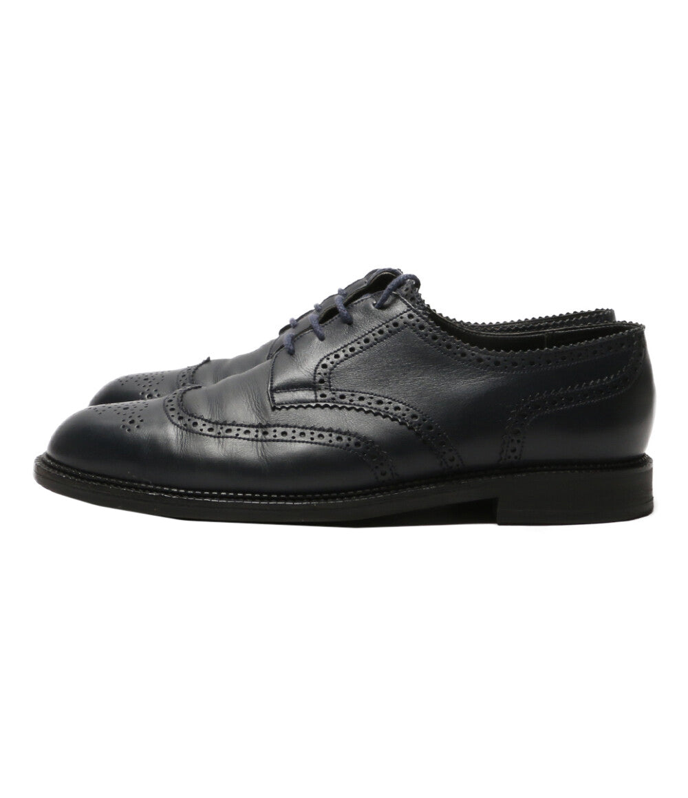 J.M.WESTON ジェイエムウエストン ドレスシューズ 355 4 EYELETS DERBY ネイビー メンズ SIZE 8D