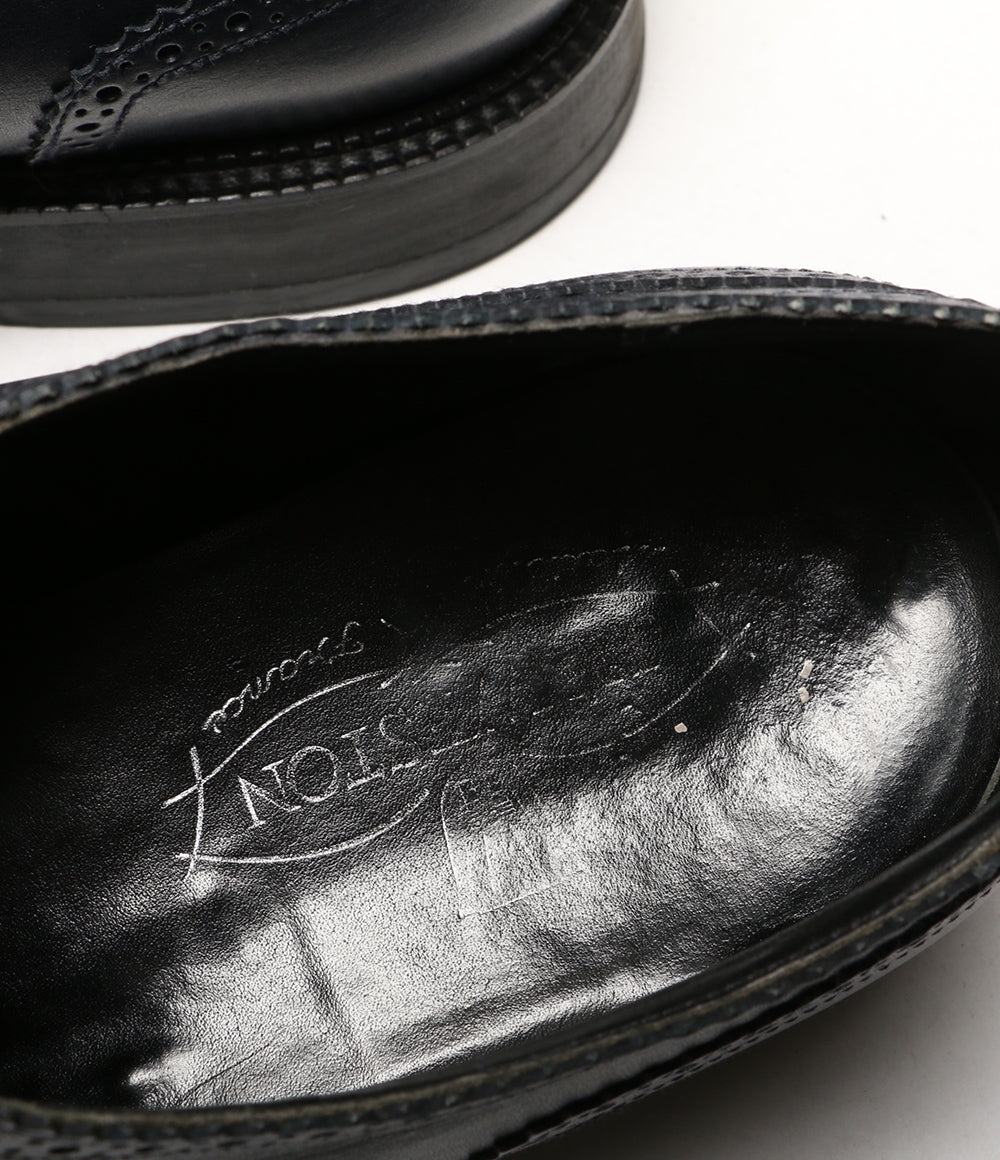 J.M.WESTON ジェイエムウエストン ドレスシューズ 355 4 EYELETS DERBY ネイビー メンズ SIZE 8D