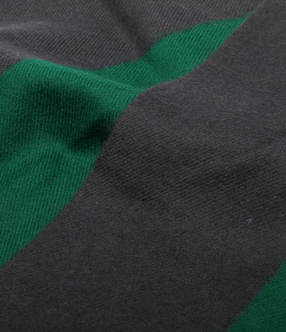 YOHJI YAMAMOTO POUR HOMME 80s 丸ロゴ ツートンマフラー メンズ ヨウジヤマモトプールオム