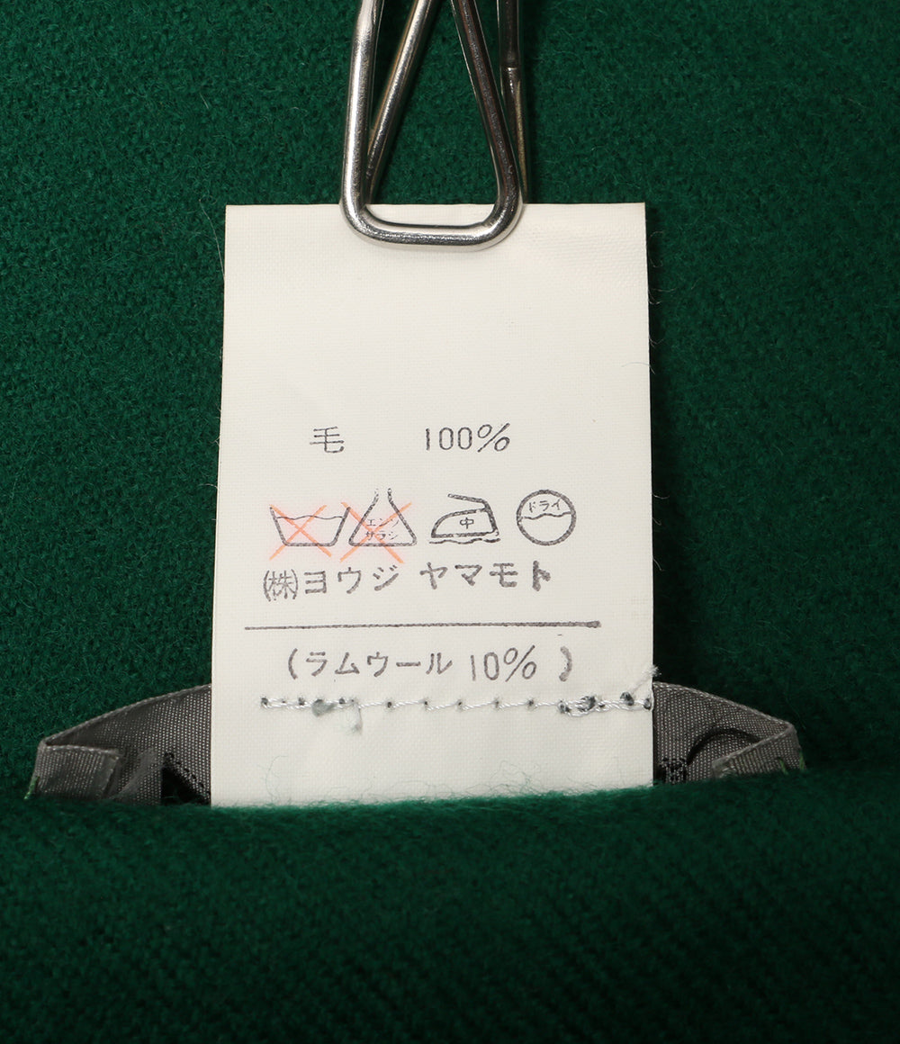 YOHJI YAMAMOTO POUR HOMME 80s 丸ロゴ ツートンマフラー メンズ ヨウジヤマモトプールオム