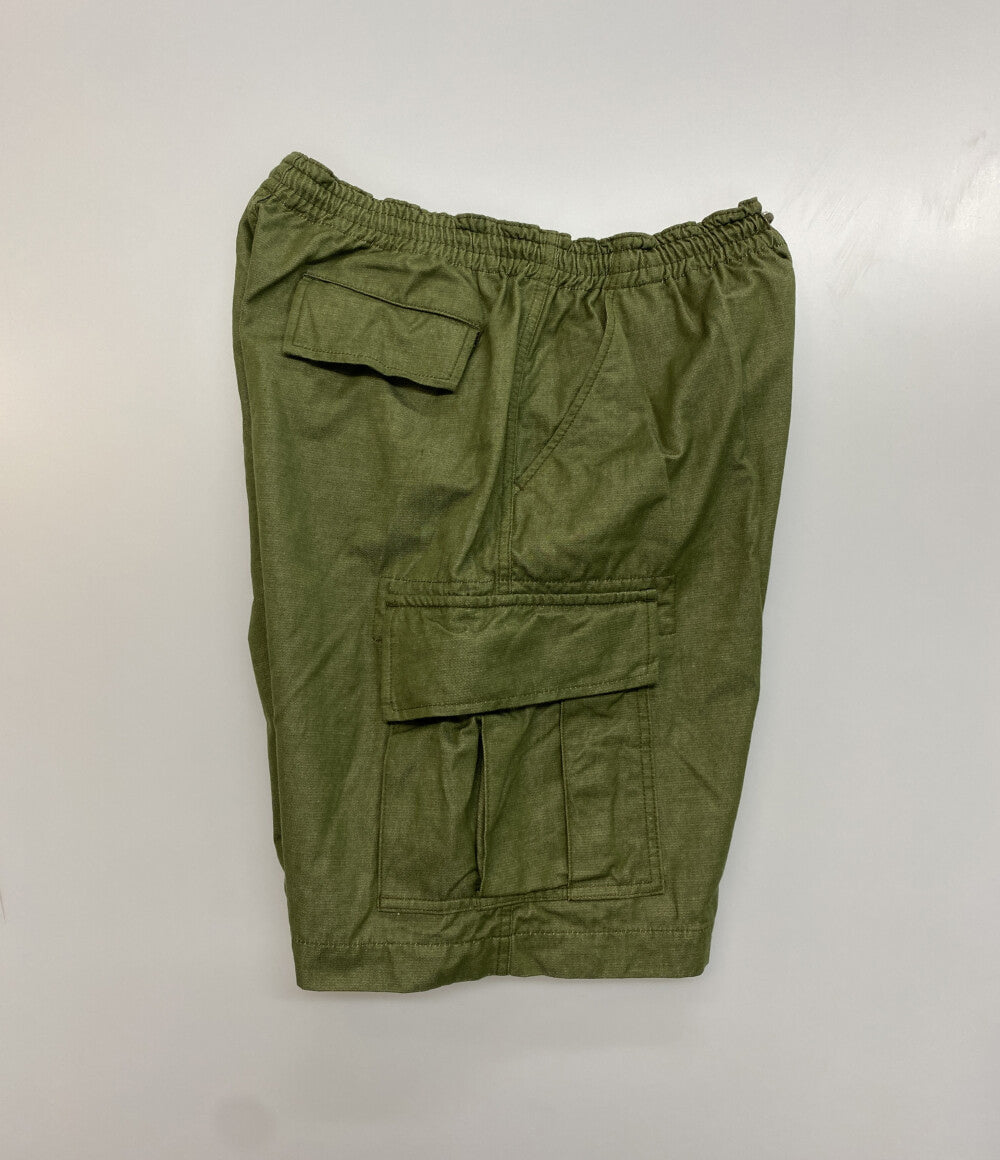 コムデギャルソンオム 美品 コットンナイロンワイドミリタリーカーゴショーツ 23ss HK-P028 メンズ SIZE S COMME des GARCONS HOMME