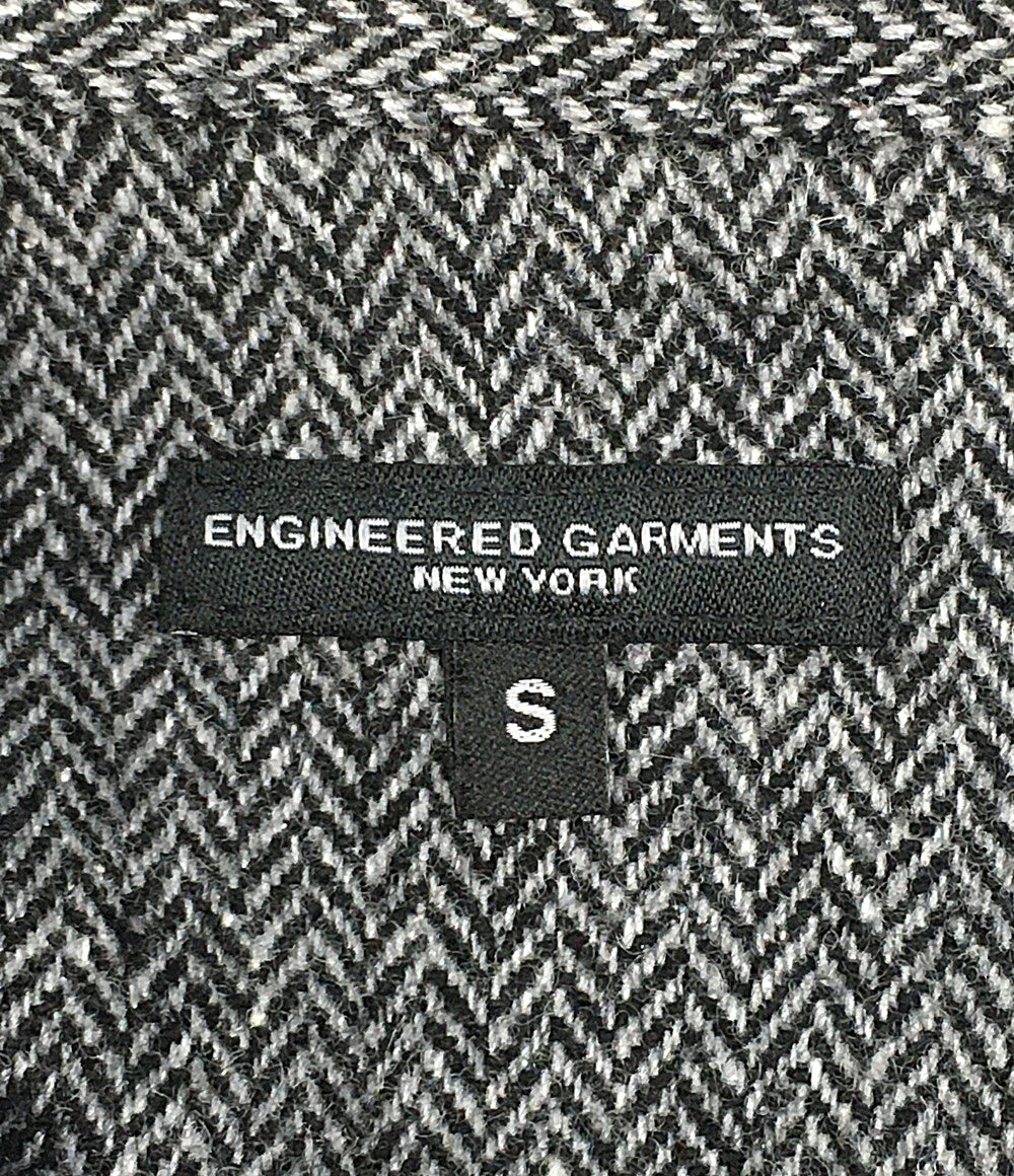 エンジニアードガーメンツ ジャケット BA SHIRT JACKET POLY WOOL HERRINGBONE メンズ SIZE S ENGINEERED GARMENTS
