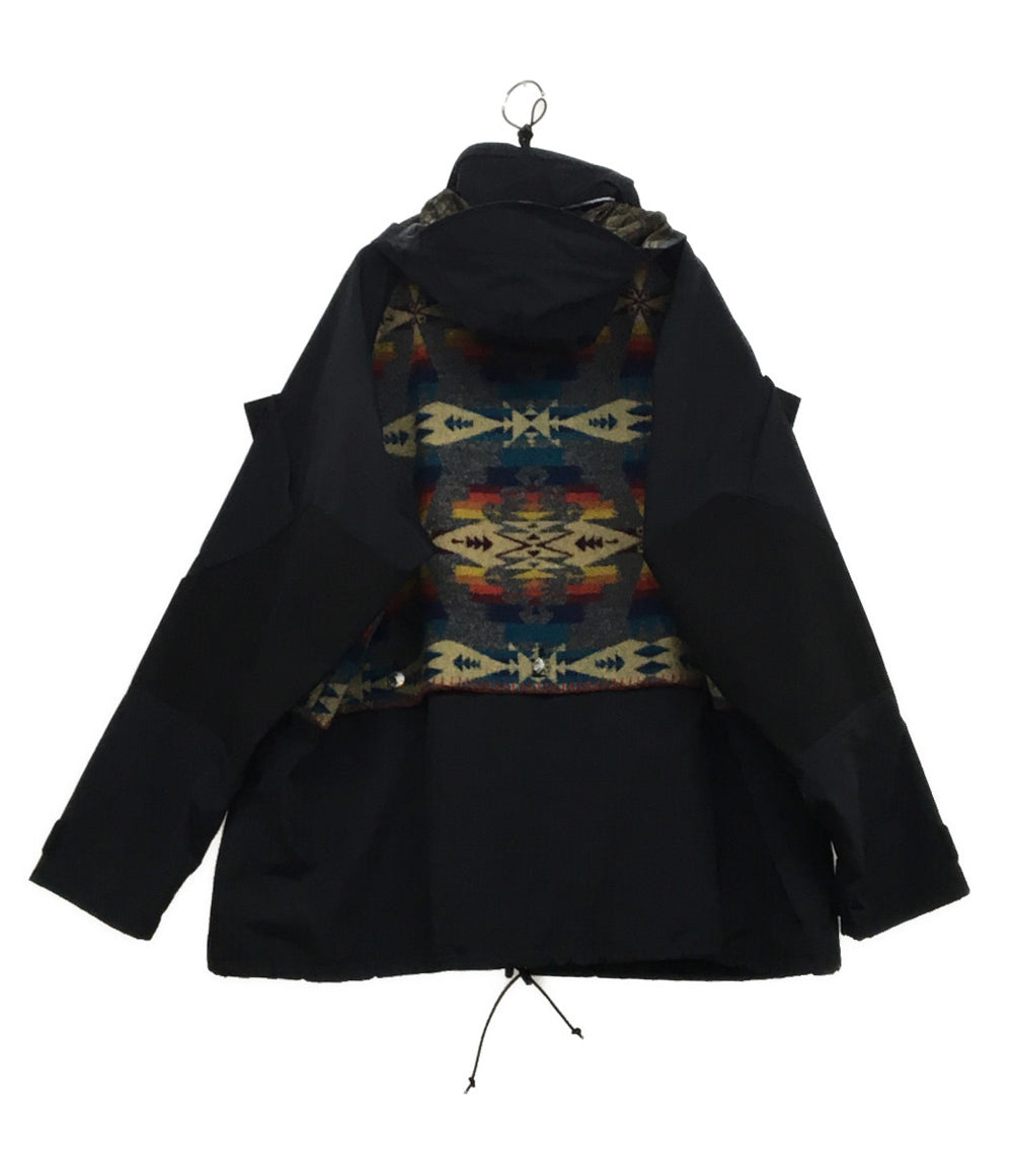 コムデギャルソンジュンヤワタナベマン 美品 マウンテンパーカー X PENDLETON NYLON MOUNTAIN PARKA 22AW WJ-J020 メンズ SIZE L JUNYA WATANABE MAN