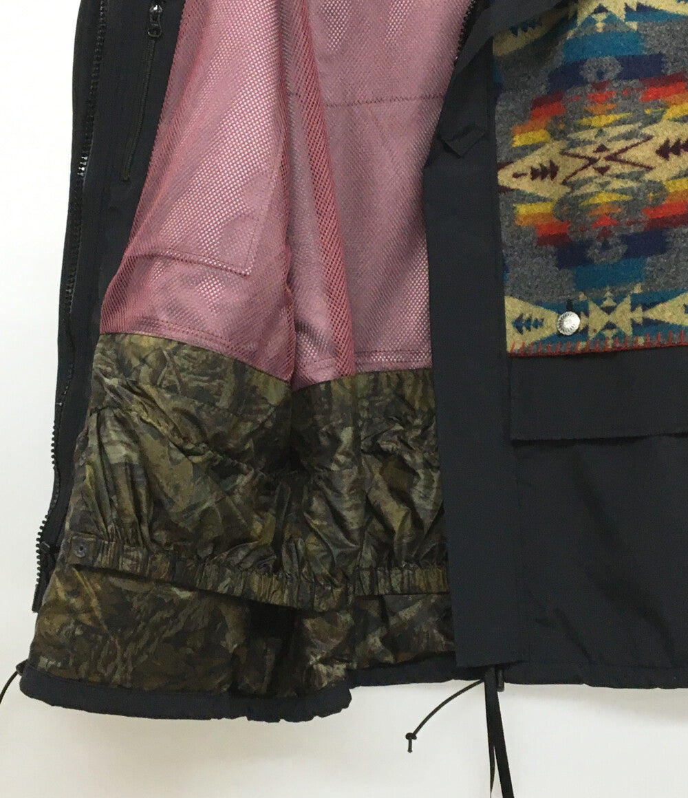 コムデギャルソンジュンヤワタナベマン 美品 マウンテンパーカー X PENDLETON NYLON MOUNTAIN PARKA 22AW WJ-J020 メンズ SIZE L JUNYA WATANABE MAN