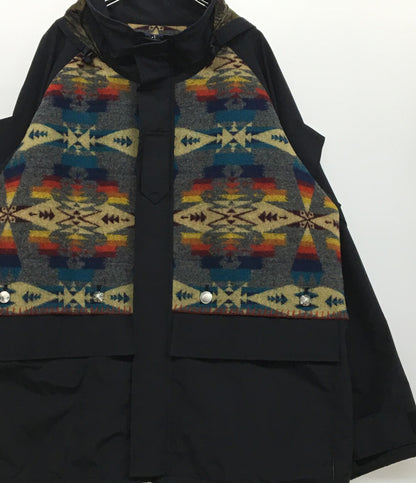 コムデギャルソンジュンヤワタナベマン 美品 マウンテンパーカー X PENDLETON NYLON MOUNTAIN PARKA 22AW WJ-J020 メンズ SIZE L JUNYA WATANABE MAN