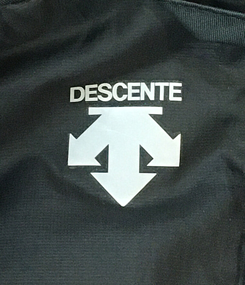 DESCENTE スタンドカラーダウンコート ブラック DLMQJC36 メンズ SIZE L デサント