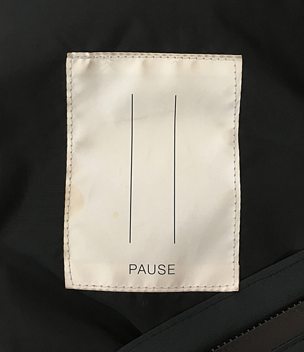 DESCENTE スタンドカラーダウンコート ブラック DLMQJC36 メンズ SIZE L デサント