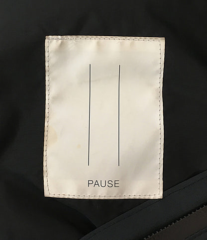 DESCENTE スタンドカラーダウンコート ブラック DLMQJC36 メンズ SIZE L デサント